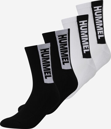 Chaussettes Hummel en noir : devant