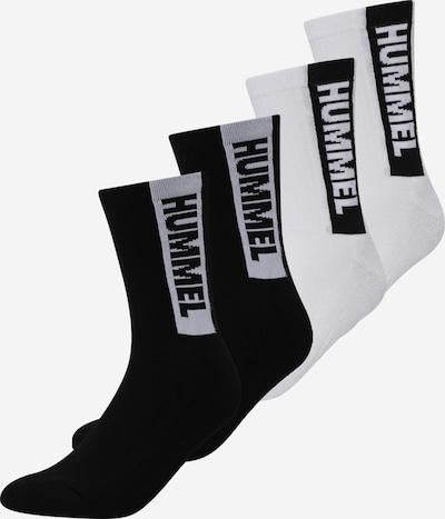 Hummel Socken in grau / schwarz / weiß, Produktansicht