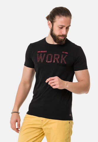 CIPO & BAXX Shirt in Black