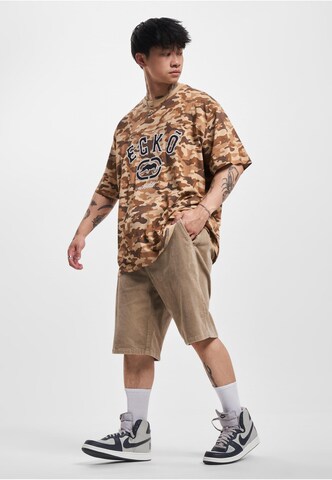 T-Shirt Ecko Unlimited en marron