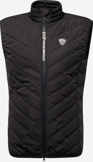 Gilet EA7 Emporio Armani di colore nero / bianco, Visualizzazione prodotti