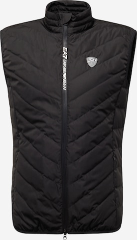 EA7 Emporio Armani Liivi 'Premium Shield' värissä musta: etupuoli