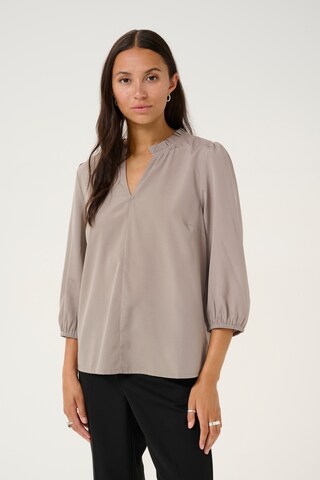 Kaffe Blouse 'Katja' in Grey: front