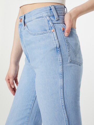 WRANGLER Flared Jeans 'WANDERER' in Blau