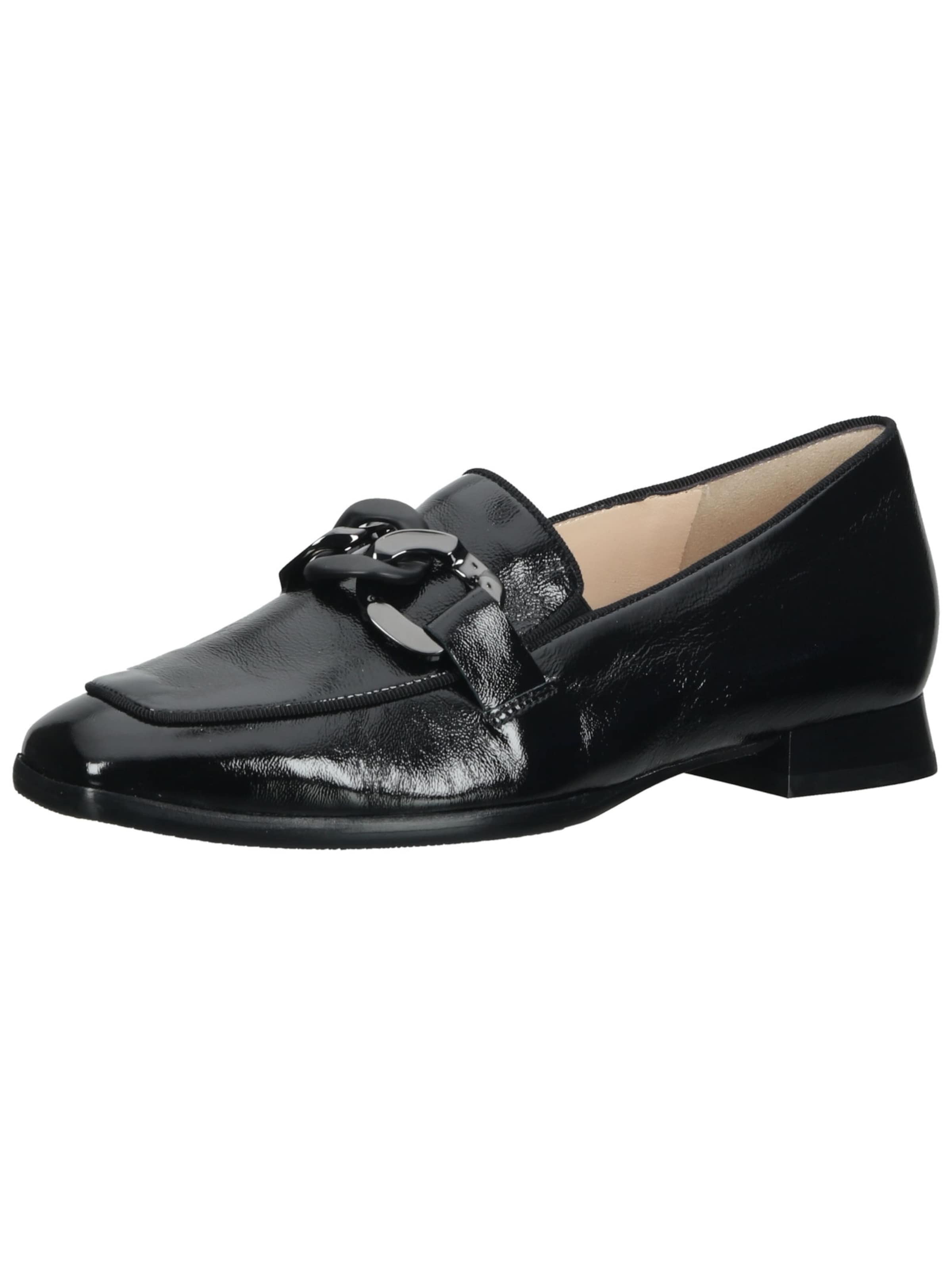 HASSIA Slip-ons 'Napoli' in Black: front