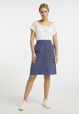 DreiMaster Vintage Skirt in Blue