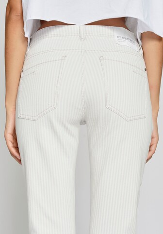 Coupe slim Pantalon '94Nica' Gang en blanc