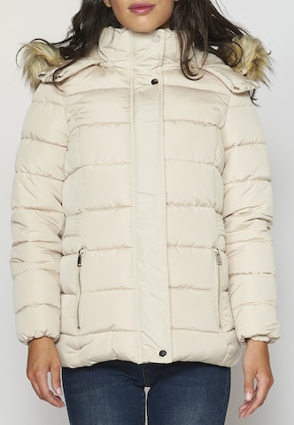 KOROSHI Winter Jacket in White