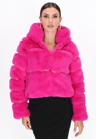 faina - Casaco de inverno em rosa: frente