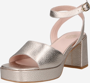 Apple of Eden Strap Sandals 'Verona' in Silver: front