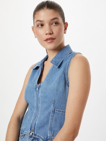 LEVI'S ® Bodywarmer 'Lilou Denim Vest' in Blauw
