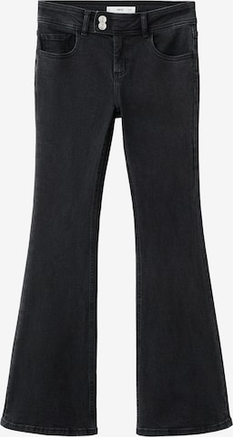 juoda MANGO TEEN Kliošinis Džinsai 'Thalia': priekis