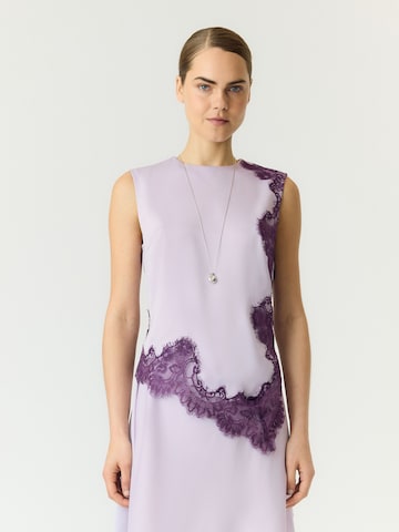 YAS Blouse 'YASPella' in Lila: voorkant