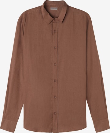 INTIMISSIMI Button Up Shirt in Brown: front