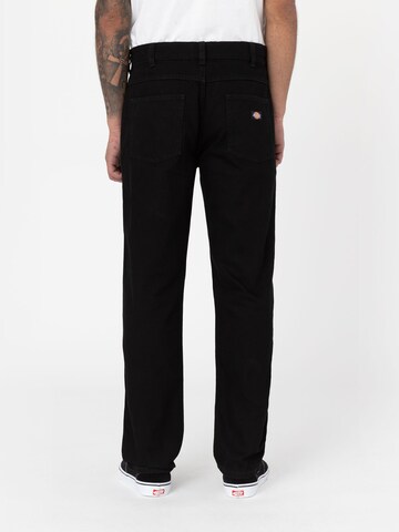 DICKIES Regular Jeans 'Houston' i svart