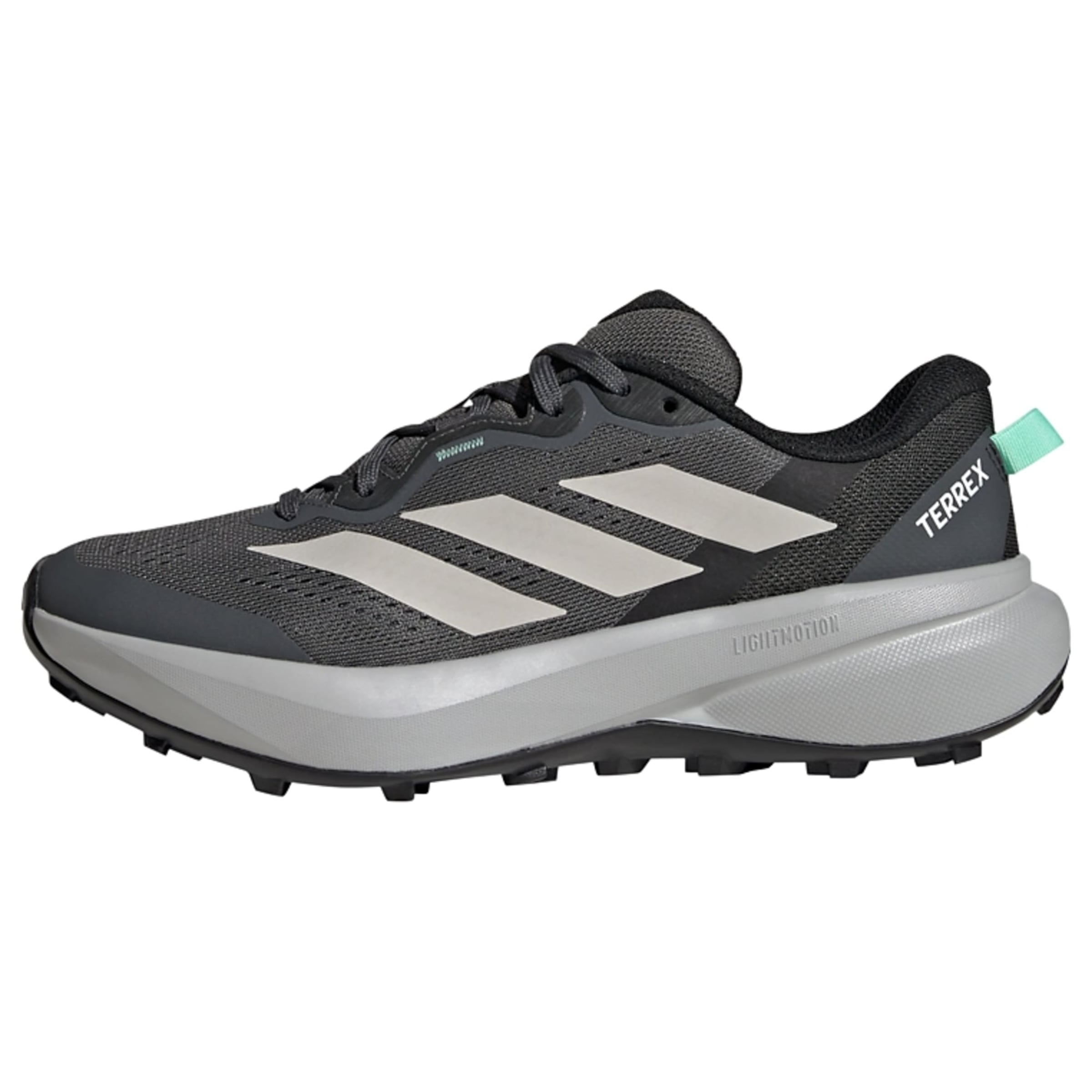 ADIDAS TERREX - Zapatillas de running 'Tracefinder Plus' en gris: frente