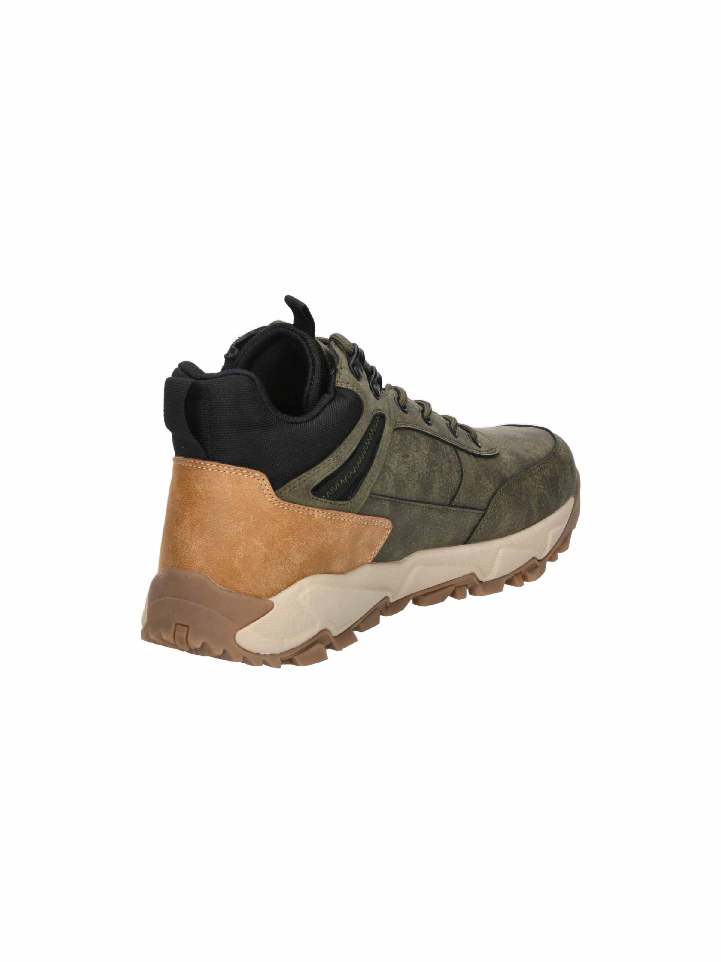 LICO Lace-Up Boots ' Cromarty ' in Green