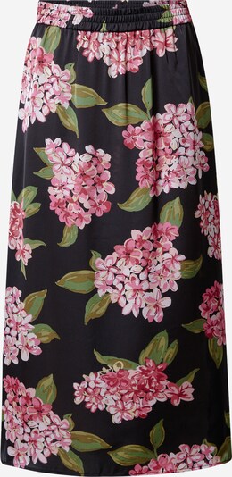 VILA Skirt 'AGNES' in Olive / Raspberry / Light pink / Black, Item view