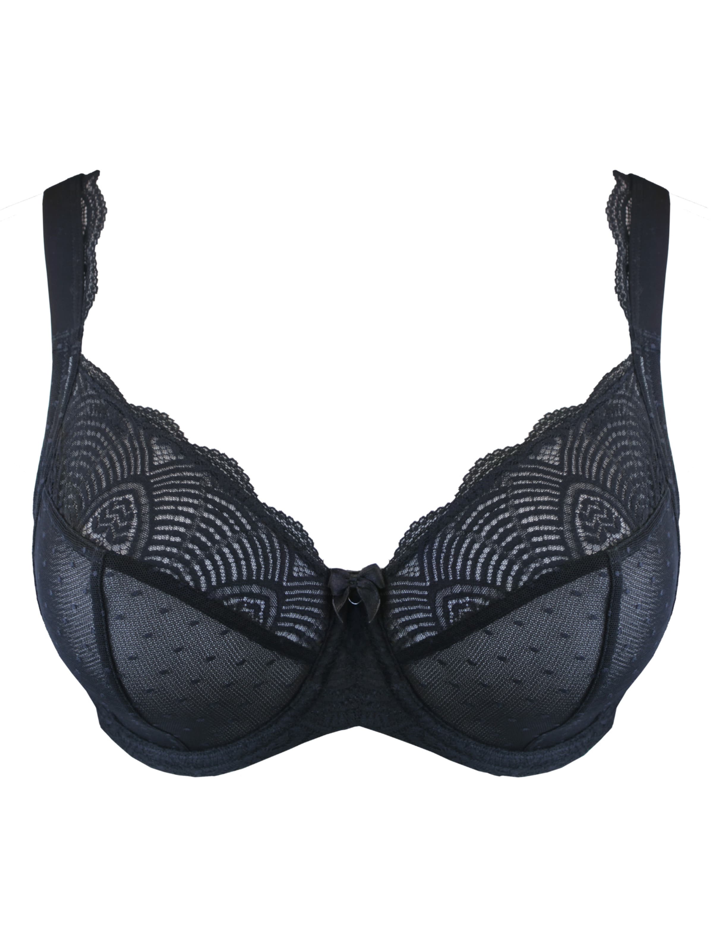 Soutien-gorge 'Clara Lace' SugarShape en noir : devant