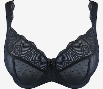 Soutien-gorge 'Clara Lace' SugarShape en noir : devant