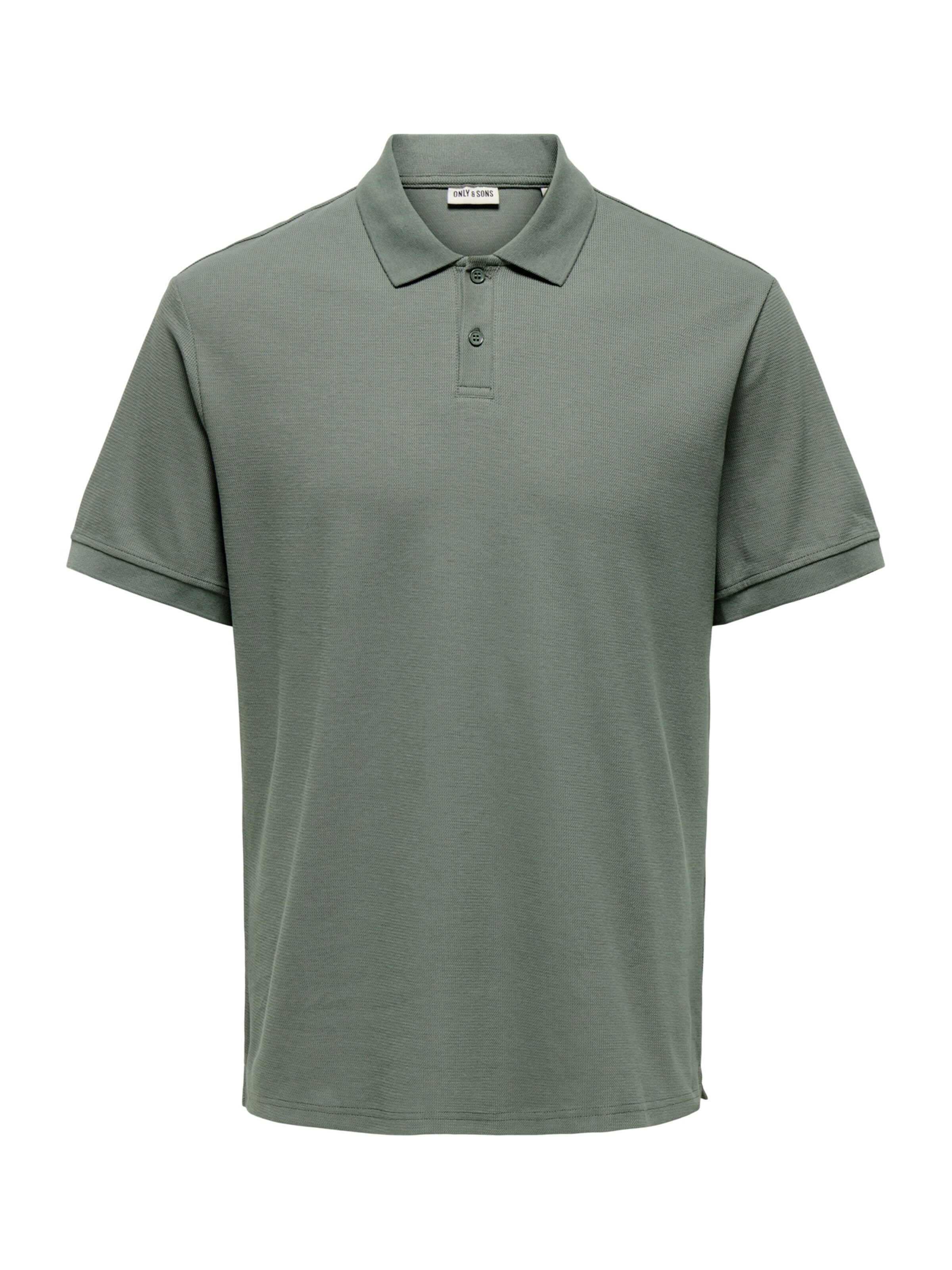 Only & Sons Poloshirt 'ONSBEN' in basaltgrau, Produktansicht