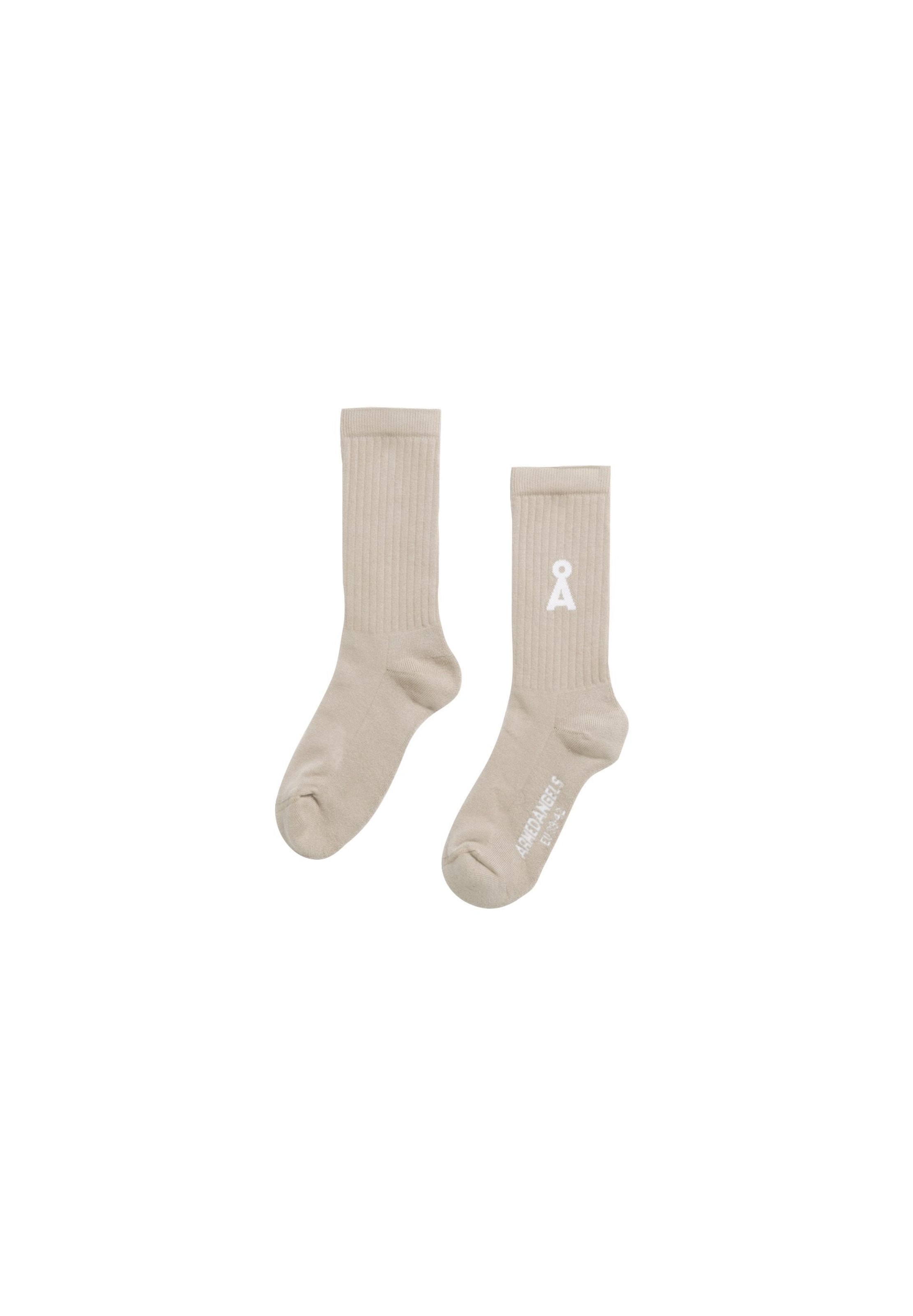 ARMEDANGELS Socks in Beige: front