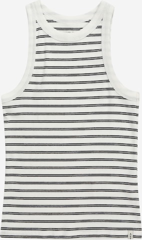 Abercrombie & Fitch Top 'ESSENTIAL' in Wit: voorkant