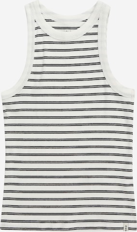 Abercrombie & Fitch - Top 'ESSENTIAL' em branco: frente