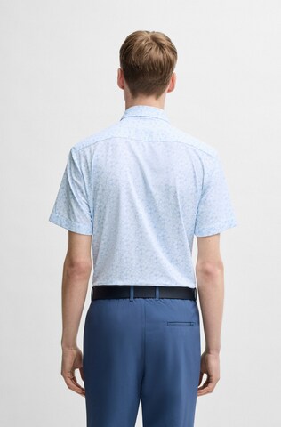 BOSS Slim Fit Hemd 'P-Roan' in Blau