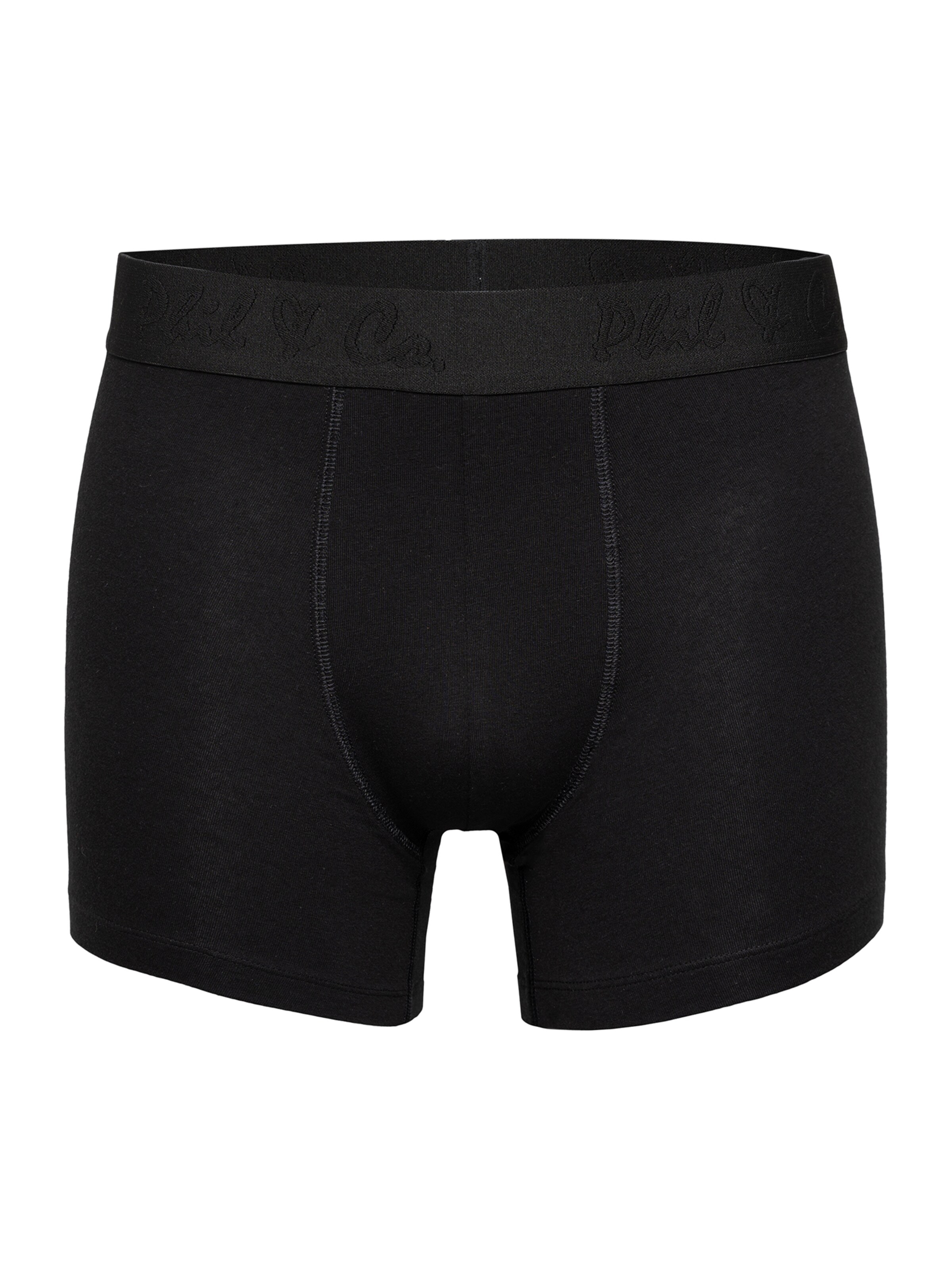 Phil & Co. Berlin - Calzoncillo boxer ' Retropants ' en negro