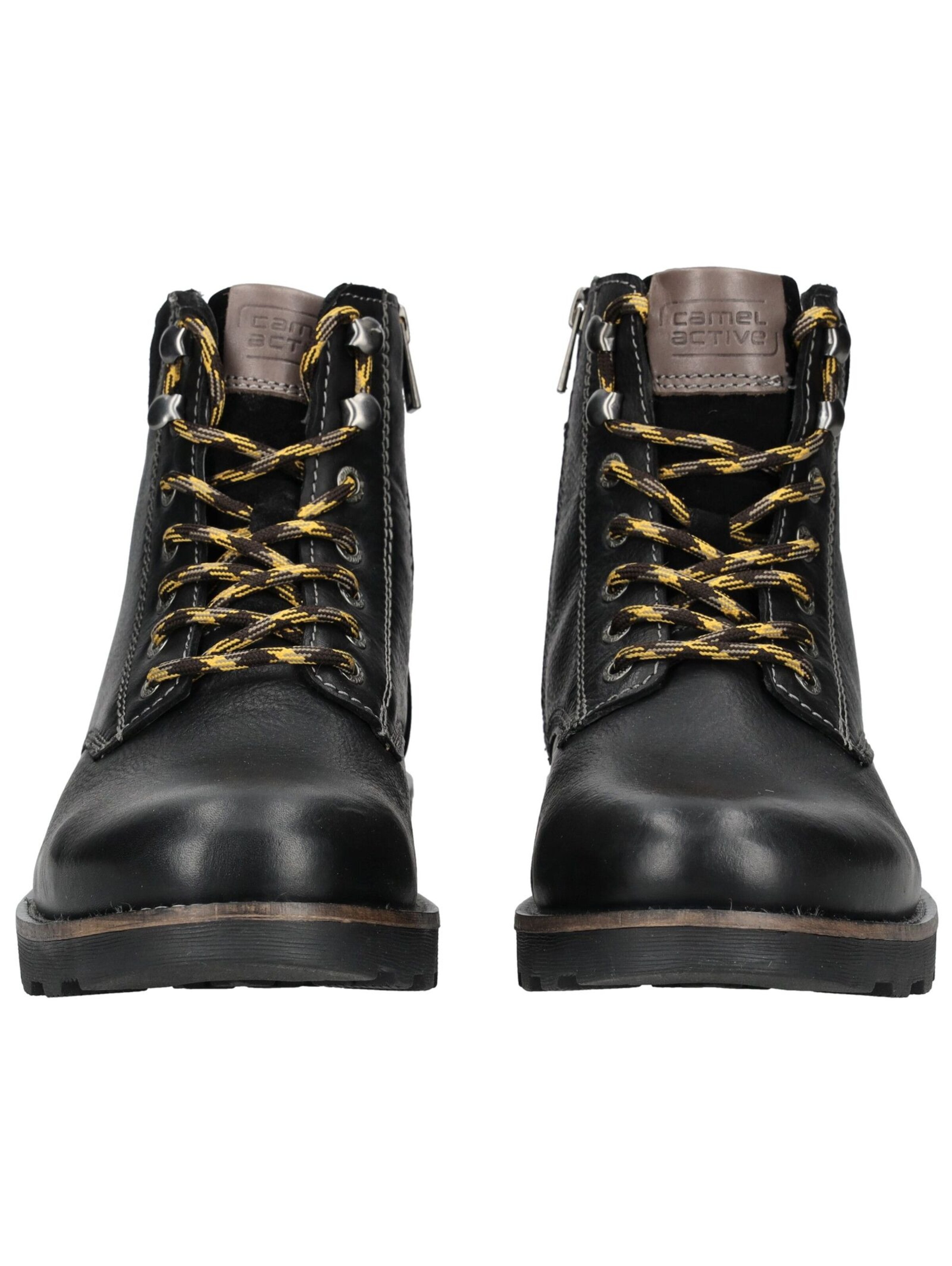 CAMEL ACTIVE Lace-up boots in Black