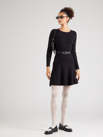GUESS - Vestido de punto en negro