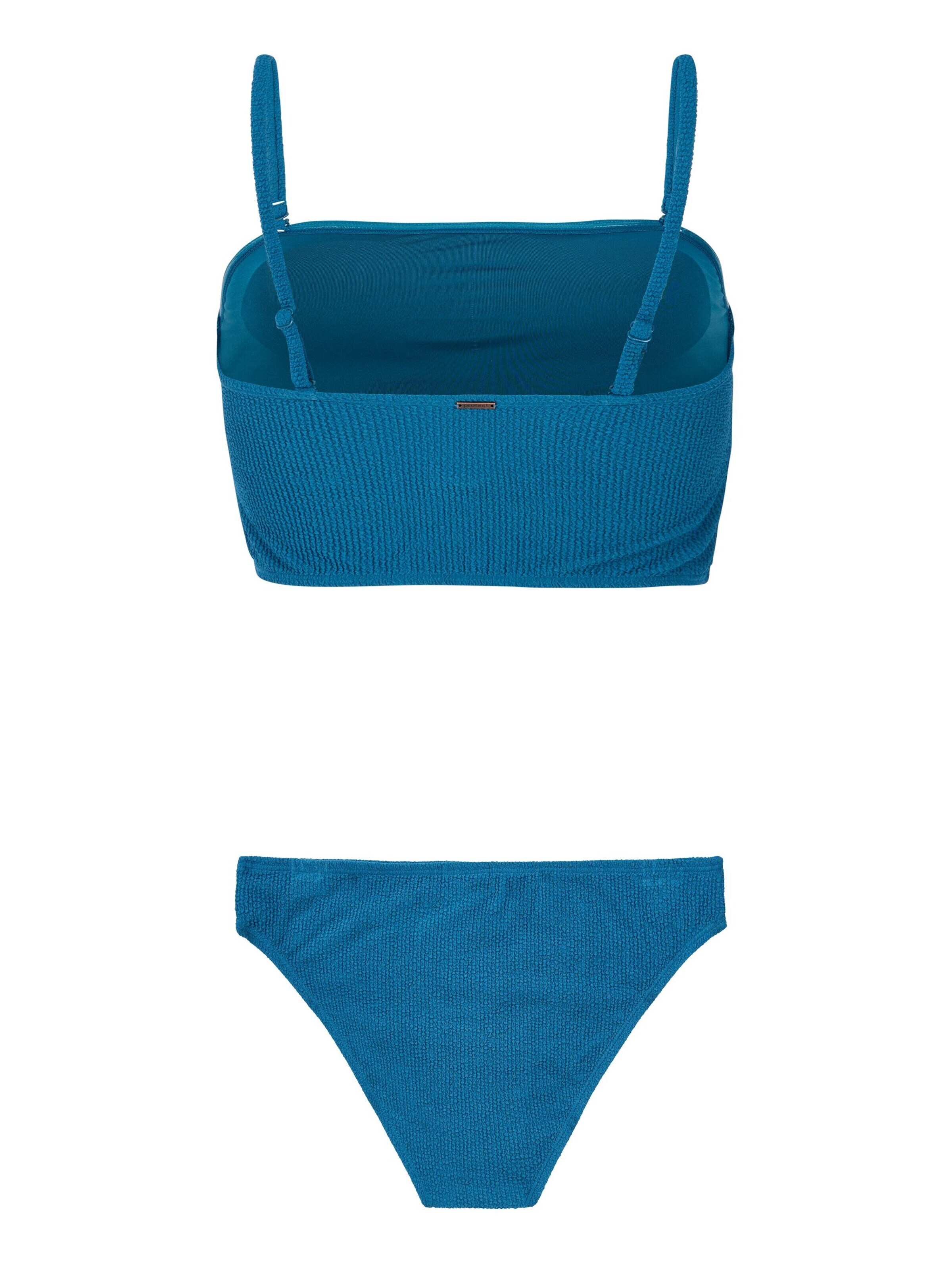 PROTEST Bustier Bikini 'PRTBree' in Blauw