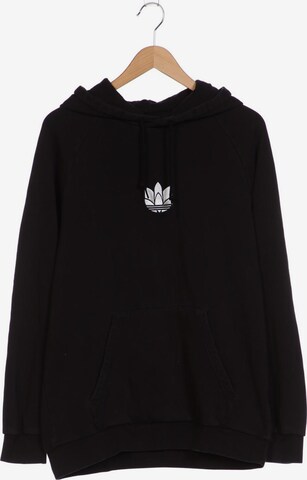 ADIDAS ORIGINALS Kapuzenpullover L in Schwarz: predná strana