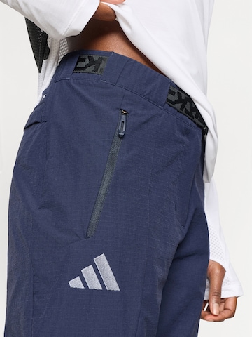 mėlyna ADIDAS TERREX Standartinis Sportinės kelnės 'XPR'
