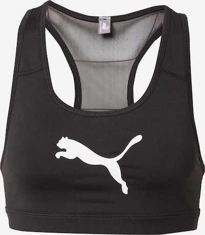 PUMA Sports bra 'Impact 4Keeps' in Black / White, Item view