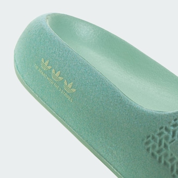 ADIDAS ORIGINALS Mule 'Adilette Ayoon' in Green