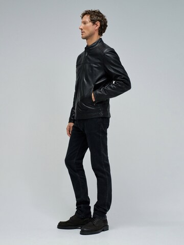 Salsa Jeans Tussenjas in Zwart