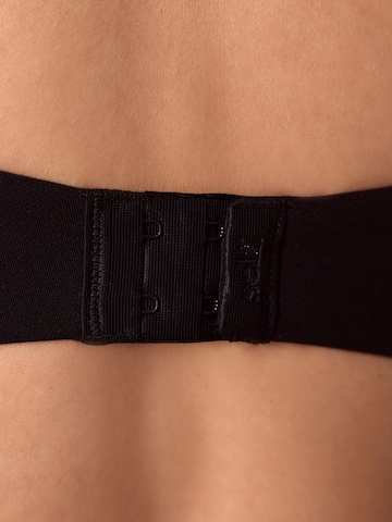 self. T-Shirt BH in Schwarz