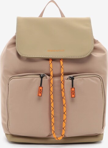 Emily & Noah Backpack 'Beatrice' in Beige: front