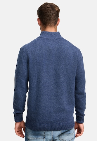 INDICODE JEANS Sweater ' Lokant ' in Blue