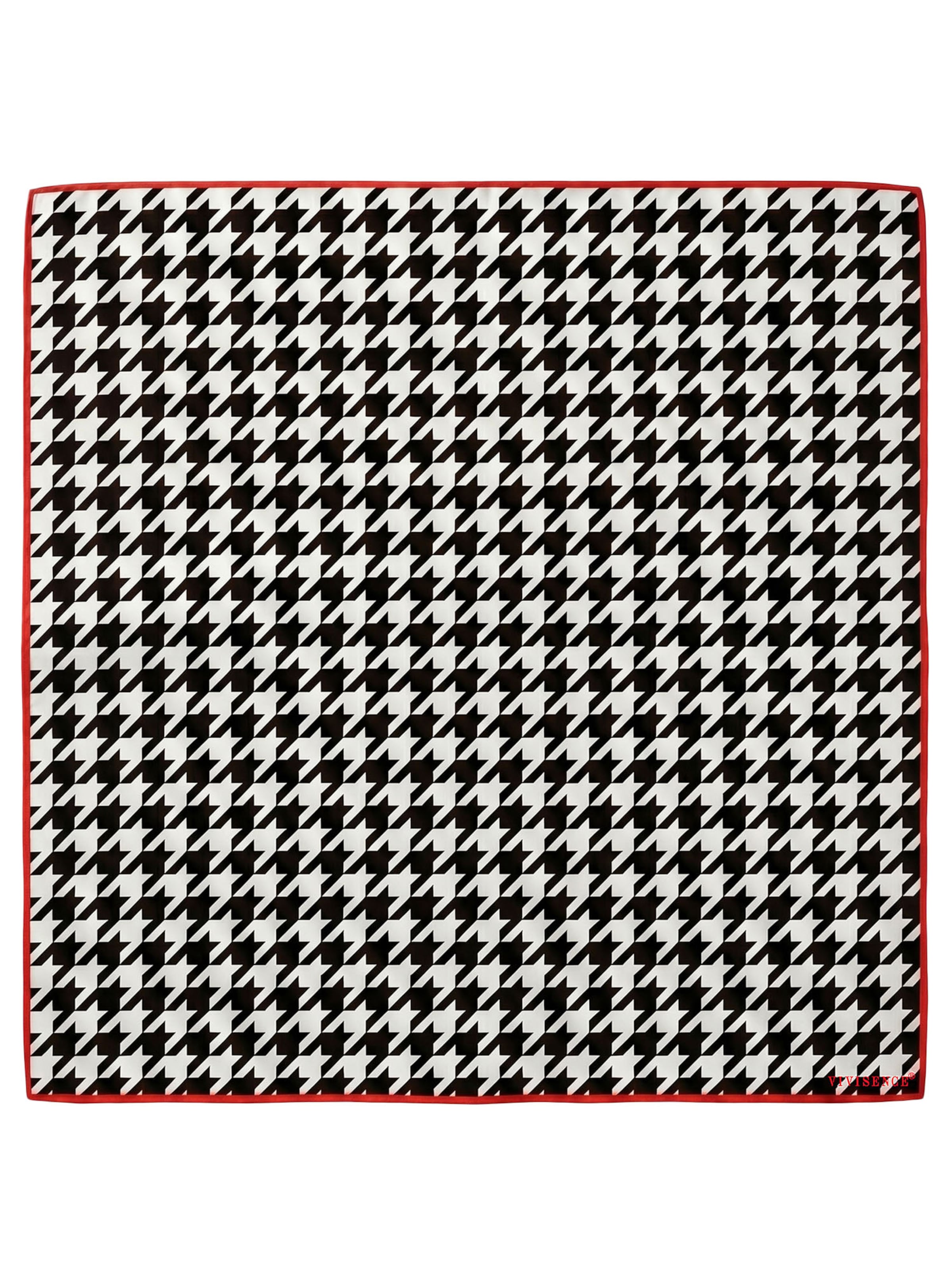 Vivisence Shawl 'S45-06' in Black: front