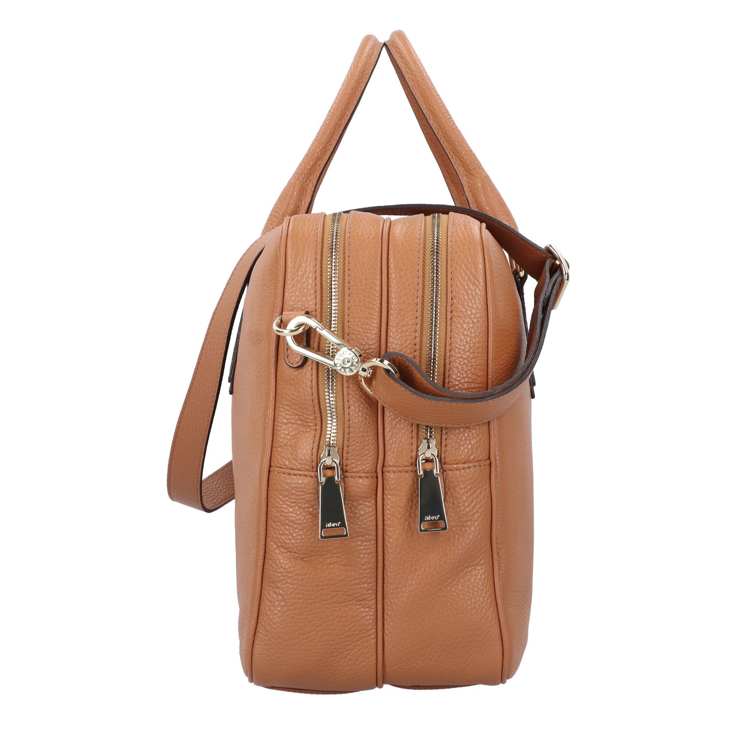 ABRO Document Bag 'Adria' in Brown