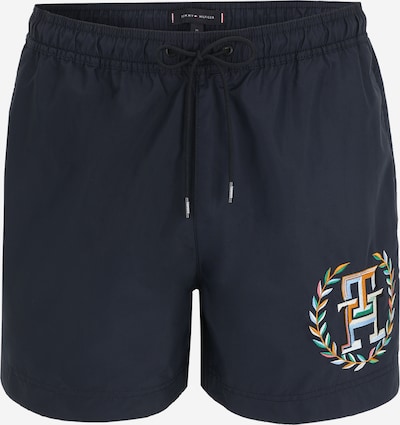 Tommy Hilfiger Underwear Zwemshorts in de kleur Marine / Lichtblauw / Cognac / Groen, Productweergave