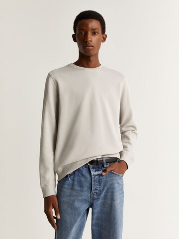 Sweat-shirt 'Fade' Scalpers en gris : devant