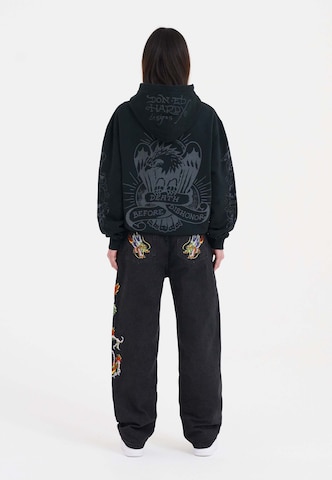 Ed Hardy Jopa na zadrgo | črna barva