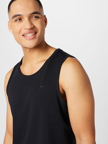 NIKE Sporttop in Schwarz