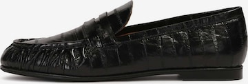 Kazar Slip-ons in Black: front