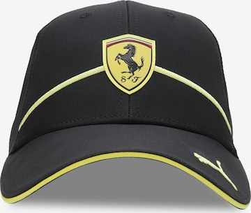 PUMA Sportcap 'Ferrari Race' in Schwarz: Vorderseite