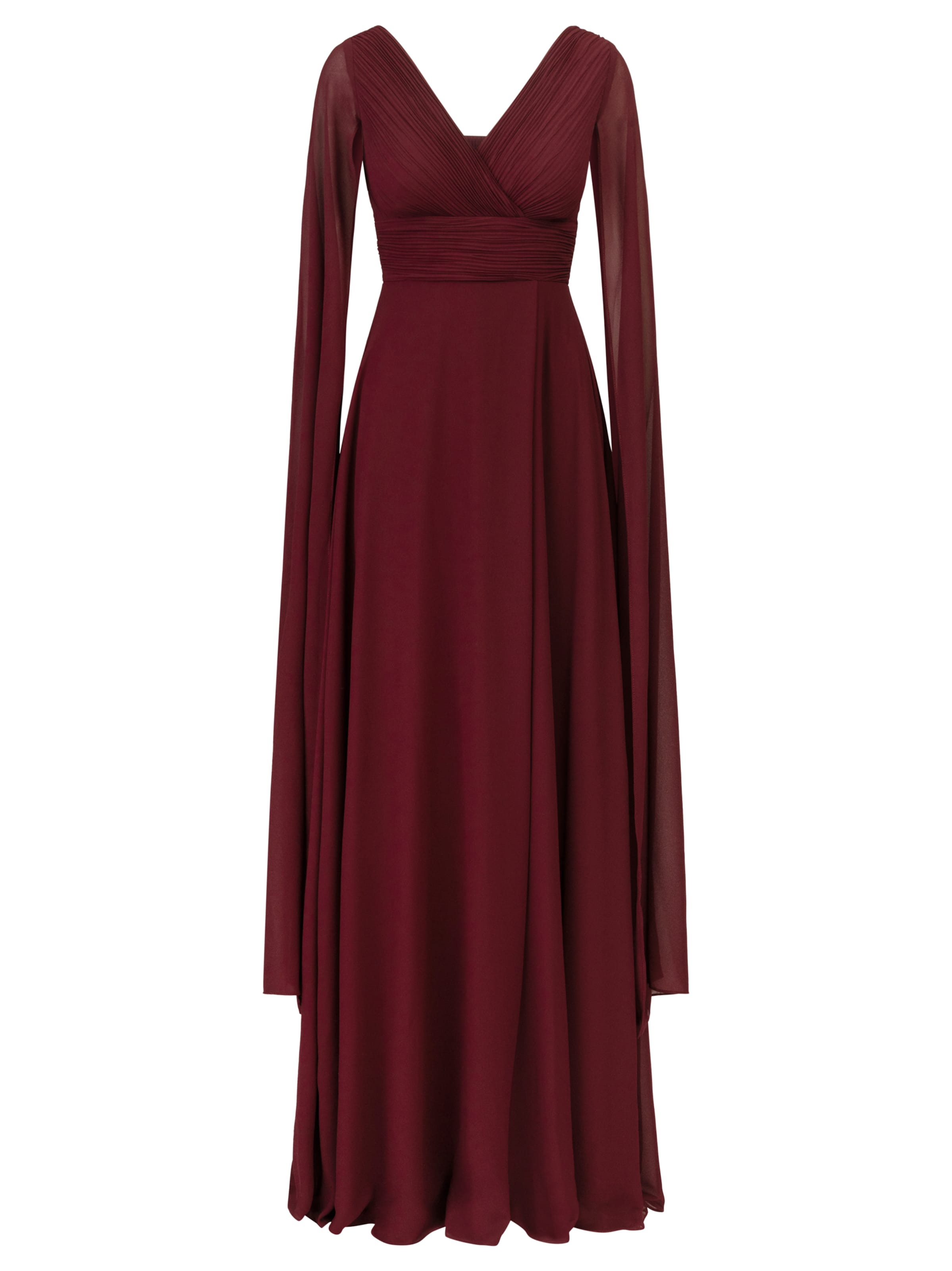 Kraimod - Vestido de noche en rojo: frente